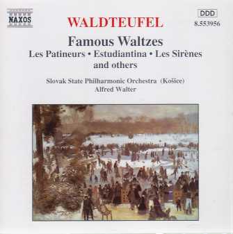 Émile Waldteufel / Famous Waltzes / Slovak State Philharmonic Orchestra / Alfred Walter