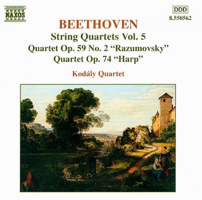 Ludwig van Beethoven / String Quartets Vol. 5 / Kodály Quartet