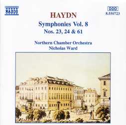 Joseph Haydn / Symphonies 23, 24 & 6 / Northern Chamber Orchestra / Nicholas Ward