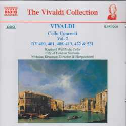 Antonio Vivaldi / Cello Concerti vol. 2