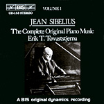 Jean Sibelius / The Complete Original Piano Music, vol. 1 // Erik T. Tawaststjerna