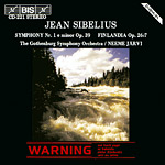 Jean Sibelius / Symphony No. 1 / Göteborgs Symfoniker / Neeme Järvi