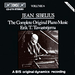 Jean Sibelius / Complete Original Piano Music, vol. 6 // Erik T. Tawaststjerna