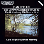 Jean Sibelius / The Lemminkäinen Suite, Op. 22 / The Gothenburg S.O. / Neeme Järvi