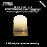 Jean Sibelius / Historical Scenes & En Saga / Gothenburg Symphony Orchestra / Neeme Järvi