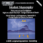 Modest Mussorgsky / Pictures at an Exhibition / Songs and Dances of Death / RSO / Leif Segerstam / Martti Talvela