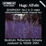 Hugo Alfvén / Symphony No. 2 etc. / Järvi