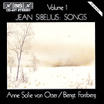 Jean Sibelius / Songs, vol. 1 / Anne Sofie von Otter / Bengt Forsberg