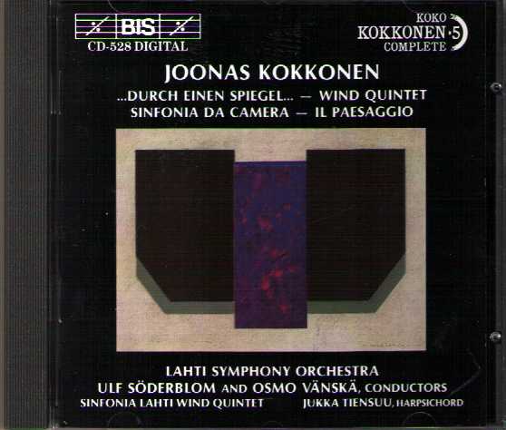 Joonas Kokkonen / Works for Chamber Orchestra