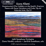 Uuno Klami / Kalevala Suite / Cobblers on the Heath (Nummisuutarit) etc. / Lahti SO / Osmo Vänskä
