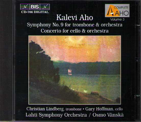 Kalevi Aho / Symphony no. 9 / Cello Concerto / Lahti SO / Osmo Vänskä