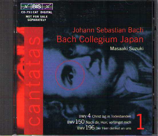 J.S. Bach / Cantatas / Bach Collegium Japan / Masaaki Suzuki / Vol. 1