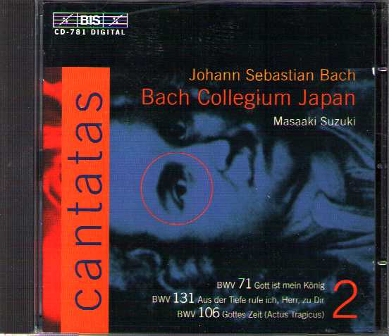 J.S. Bach / Cantatas / Bach Collegium Japan / Masaaki Suzuki / Vol. 2