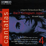 J.S. Bach / Cantatas / Bach Collegium Japan / Masaaki Suzuki / Vol. 4