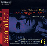 J.S. Bach / Cantatas / Bach Collegium Japan / Masaaki Suzuki / Vol. 6