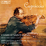 Camille Saint-Saëns / Music for Violin and Orchestra / Tapiola Sinfonietta / Jean-Jacques Kantorow