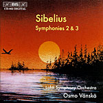Jean Sibelius / Symphonies 2 & 3 / Lahti Symphony Orchestra / Osmo Vänskä