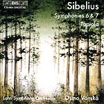 Jean Sibelius / Symphonies 6 & 7 / Tapiola // Lahti Symphony Orchestra / Osmo Vänskä