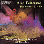 Allan Pettersson / Symphonies 8 & 10 / Norrköping SO / Leif Segerstam