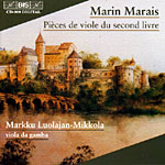 Marin Marais / Pièces de viole du second livre / Markku Luolajan-Mikkola