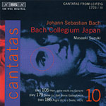 J.S. Bach / Cantatas / Bach Collegium Japan / Masaaki Suzuki / Vol. 10