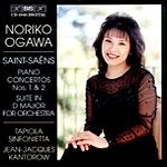 Camille Saint-Saëns / Piano Concertos Nos. 1 & 2, etc. / Noriko Ogawa / Tapiola Sinfonietta / Jean-Jacques Kantorow