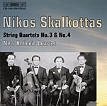 Nikos Skalkottas / String Quartets No. 3 & No. 4 / New Hellenic Quartet