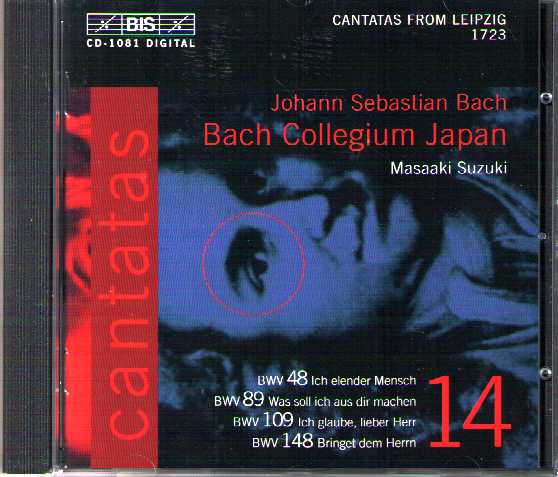 J.S. Bach / Cantatas / Bach Collegium Japan / Masaaki Suzuki / Vol. 14