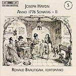 Joseph Haydn / Complete Solo Keyboard Music Vol. 5: Anno 1776 Sonatas II / Ronald Brautigam