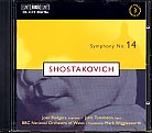Dmitri Shostakovich / Symphony no. 14 / BBC National Orchestra Wales / Mark Wigglesworth