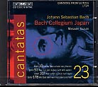J.S. Bach / Cantatas / Bach Collegium Japan / Masaaki Suzuki / Vol. 23