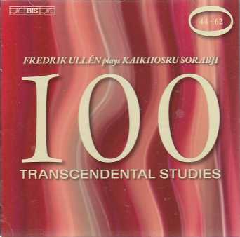 Kaikhosru Sorabji / 100 Transcendental Studies Nos 44-62 // Fredrik Ullén