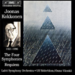 Joonas Kokkonen / Symphonies 1-4 / Opus sonorum / Sinfonia da camera / Requiem / Lahti SO / Ulf Söderblom / Osmo Vänskä / Soile Isokoski / Walton Grönroos