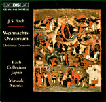 J.S. Bach / Christmas Oratorio (Weihnachtsoratorium) / Monika Frimmer / Yoshikazu Mera / Gerd Türk / Bach Collegium Japan / Masaaki Suzuki 2CD