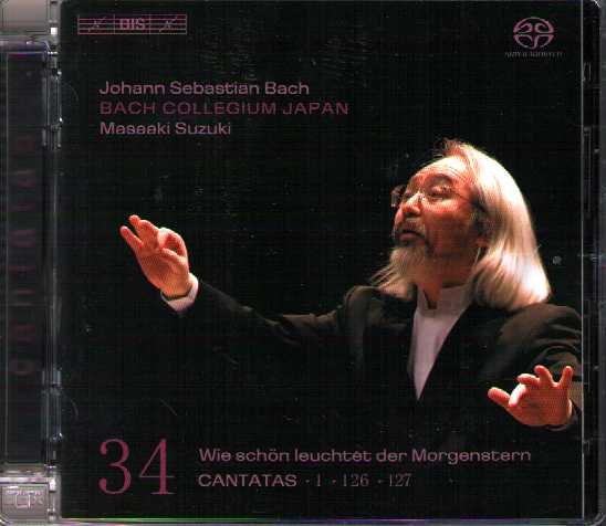 J.S. Bach / Cantatas / Bach Collegium Japan / Masaaki Suzuki / Vol. 34 SACD