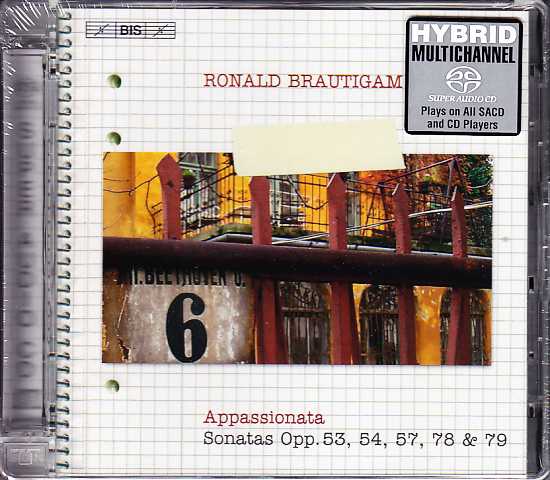 Ludwig van Beethoven / Piano Works, vol. 6 / Ronald Brautigam SACD