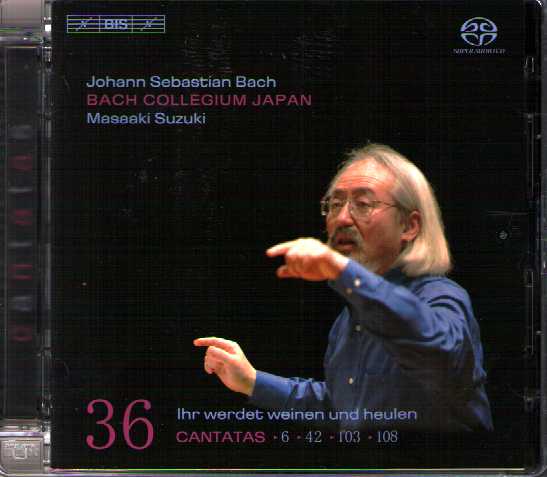 J.S. Bach / Cantatas / Bach Collegium Japan / Masaaki Suzuki / Vol. 36 SACD