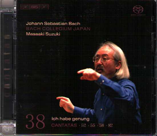 J.S. Bach / Cantatas / Bach Collegium Japan / Masaaki Suzuki / Vol. 38 SACD