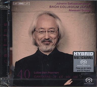 J.S. Bach / Cantatas / Bach Collegium Japan / Masaaki Suzuki / Vol. 40 SACD