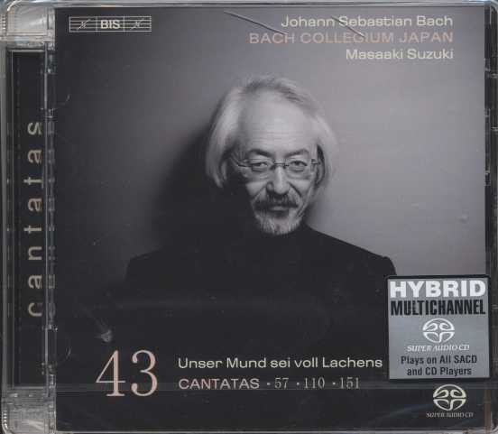 J.S. Bach / Cantatas vol. 43 // Bach Collegium Japan / Masaaki Suzuki