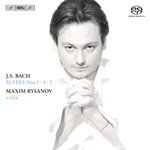 J.S. Bach / Suites 1, 4, 5 / Maxim Rysanov SACD