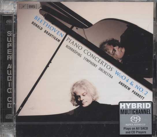 Ludwig van Beethoven / Piano Concertos WoO4 & No 2 / Ronald Brautigam