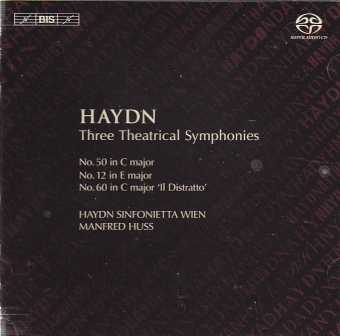 Joseph Haydn / Three Theatrical Symphonies / Haydn Sinfonietta Wien / Manfred Huss