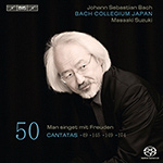 J.S. Bach / Cantatas / Bach Collegium Japan / Masaaki Suzuki / Vol. 50 SACD
