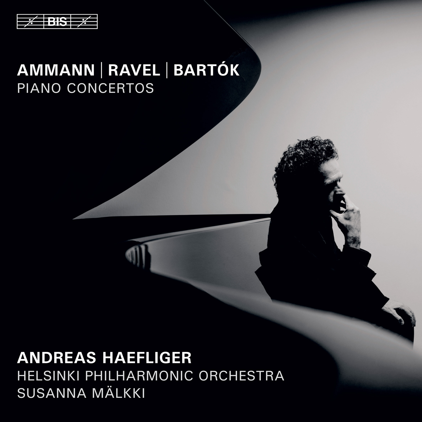 Dieter Ammann / Maurice Ravel / Béla Bartók / Piano Concertos // Andreas Haefliger / Helsinki Philharmonic Orchestra / Susanna Mälkki