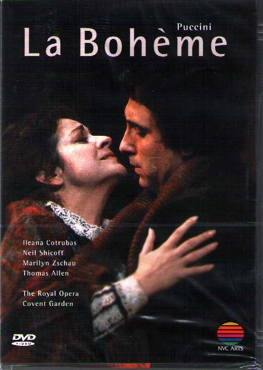 Giacomo Puccini / La Bohème // Ileana Cotrubas / Thomas Allen / The Royal Opera Covent Garden / Lamberto Gardelli