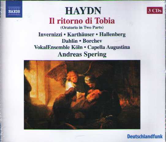 Joseph Haydn / Il ritorno di Tobia // Roberta Invernizzi / Capella Augustina / Andreas Spering