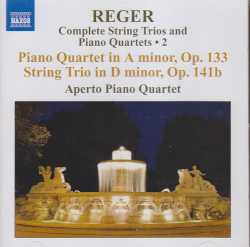 Max Reger / String Trio in D minor