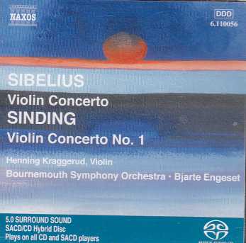 Jean Sibelius / Violin Concerto / Henning Kraggerud / Bournemouth Symphony Orchestra / Bjarte Engeset SACD