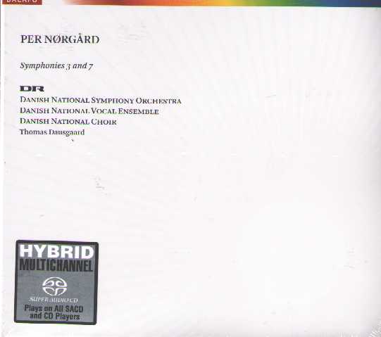 Per Nørgård / Symphonies 3 & 7 / Danish National SO / Thomas Dausgaard SACD